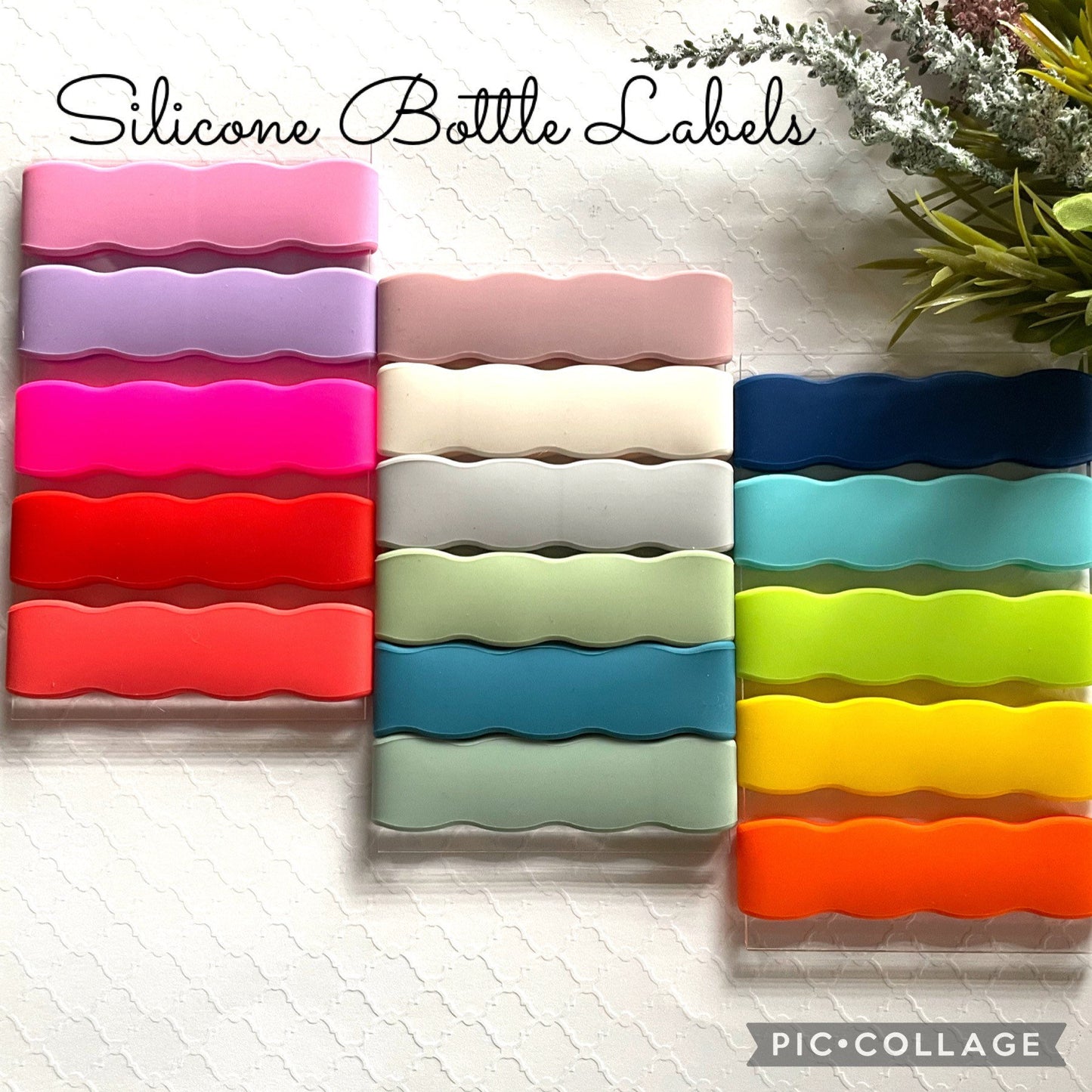Engraved Bottle Label, Silicone Cup Label, Water Bottle Label, reusable label, School Personalized Label, summer camp label, daycare label