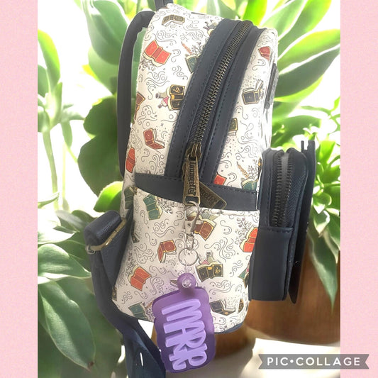 Personalized Keychain for Backpack, Custom Name Tag for School bag, Glitter Name Tag for diaper bag, ID tag for Backpack, Tag for Luggage