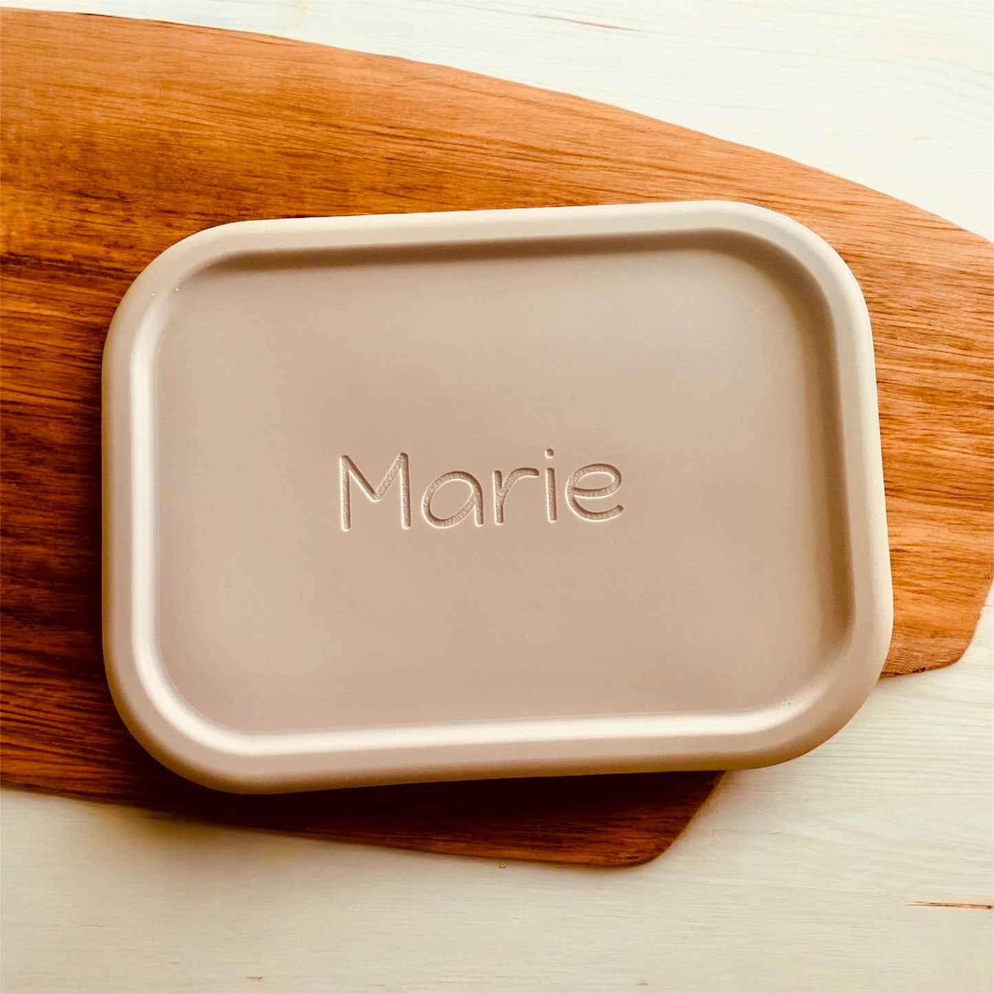 Personalized Silicone Lunch Box – Engraved Lunch Box for Kids & Adults, Eco-Friendly Food Container, Custom Name Lunch Box for Daycare Work