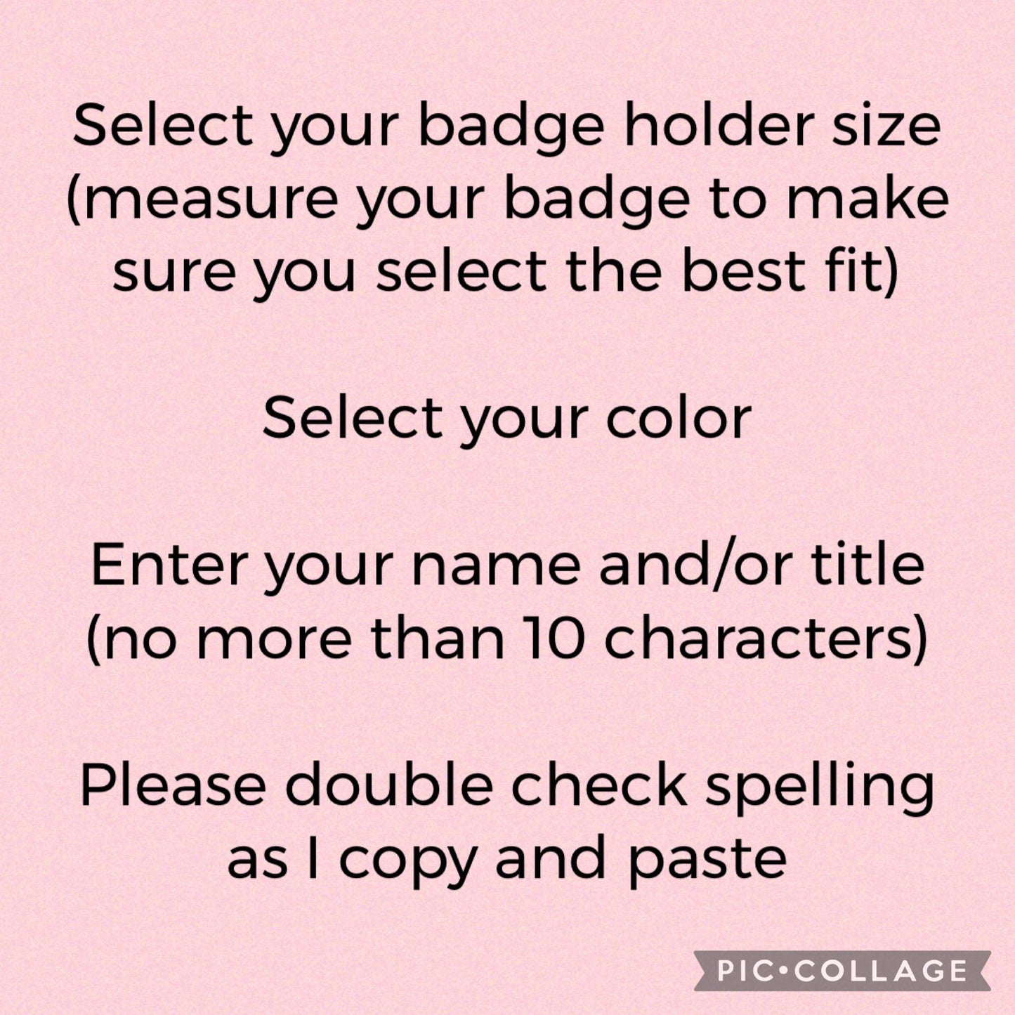 Personalized Nurse Badge Holder | Custom Acrylic ID Holder | Durable Work Name Tag | Nurse Gift | Hospital Staff Badge | Hospital Worker ID