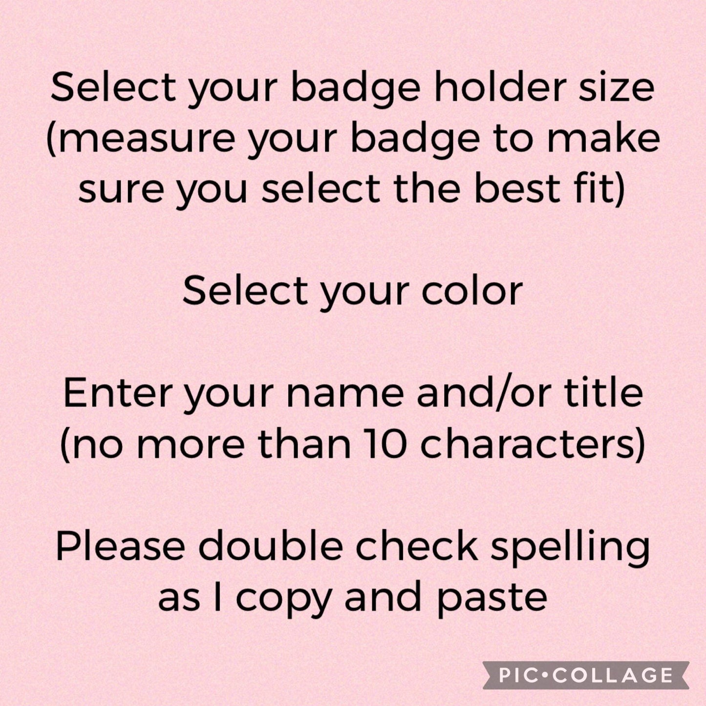 Personalized Nurse Badge Holder | Custom Acrylic ID Holder | Durable Work Name Tag | Nurse Gift | Hospital Staff Badge | Hospital Worker ID