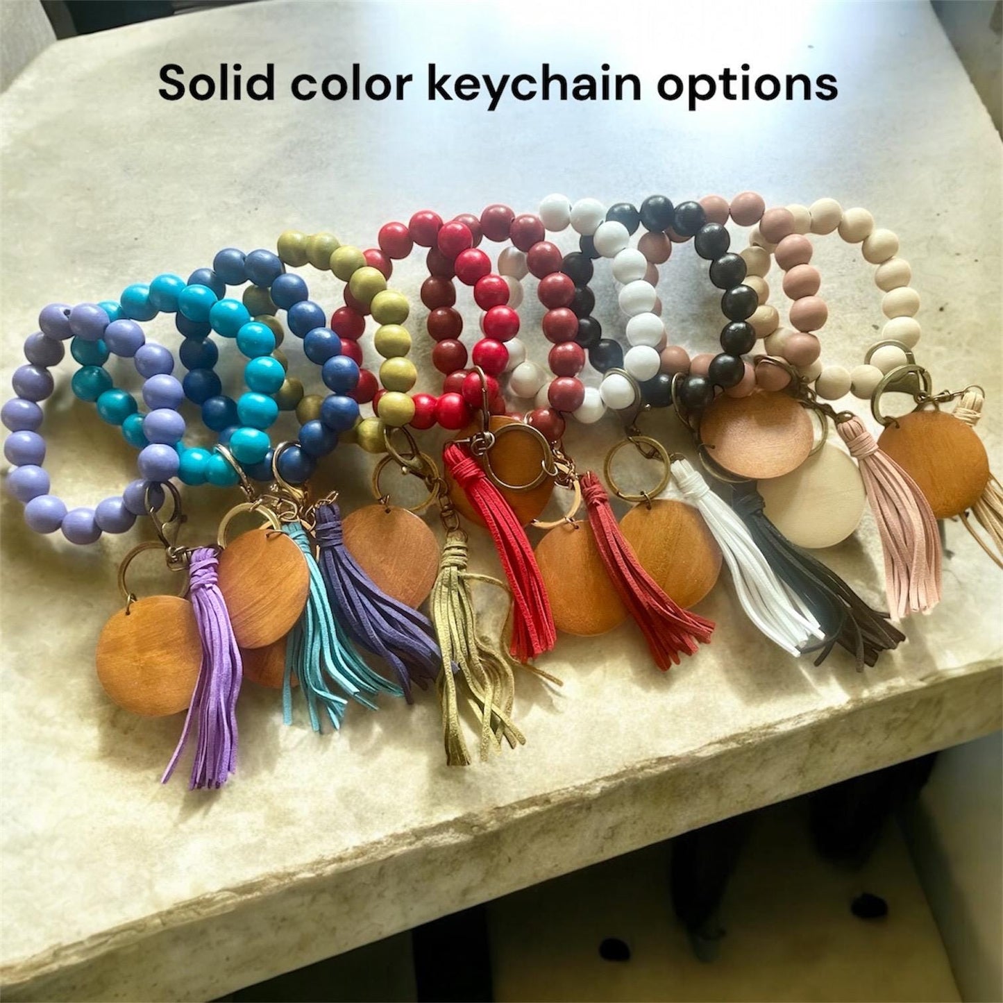 Personalized Wristlet Keychain, Engraved Keychain, Wood Bead Keychain, Bracelet Keychain, Gift for Her, Gift for Mom, Mama Keychain, Leopard