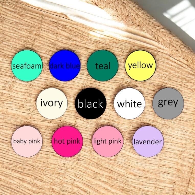 Kids Artwork Display Magnet | Personalized Name Magnet | Wood & Acrylic Fridge Magnet | Gift for Parents, Grandparents, Teachers