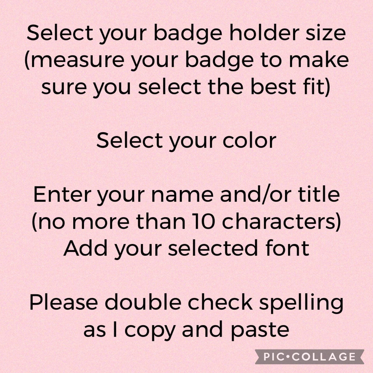 Personalized Nurse Badge Holder | Custom Acrylic ID Holder | Durable Work Name Tag | Nurse Gift | Hospital Staff Badge | Hospital Worker ID